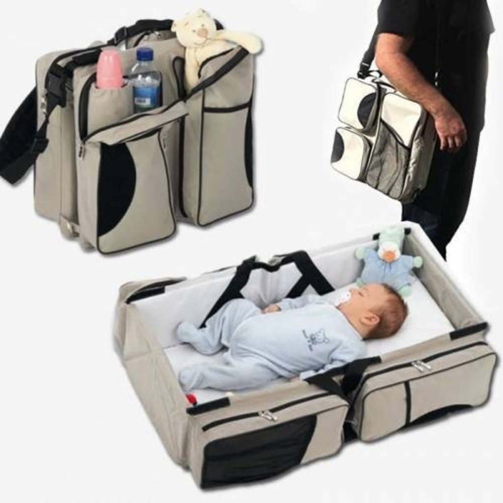 3 in 1 Taşınabilir Katlanabilir Bebek Çantası Fiyatları ve