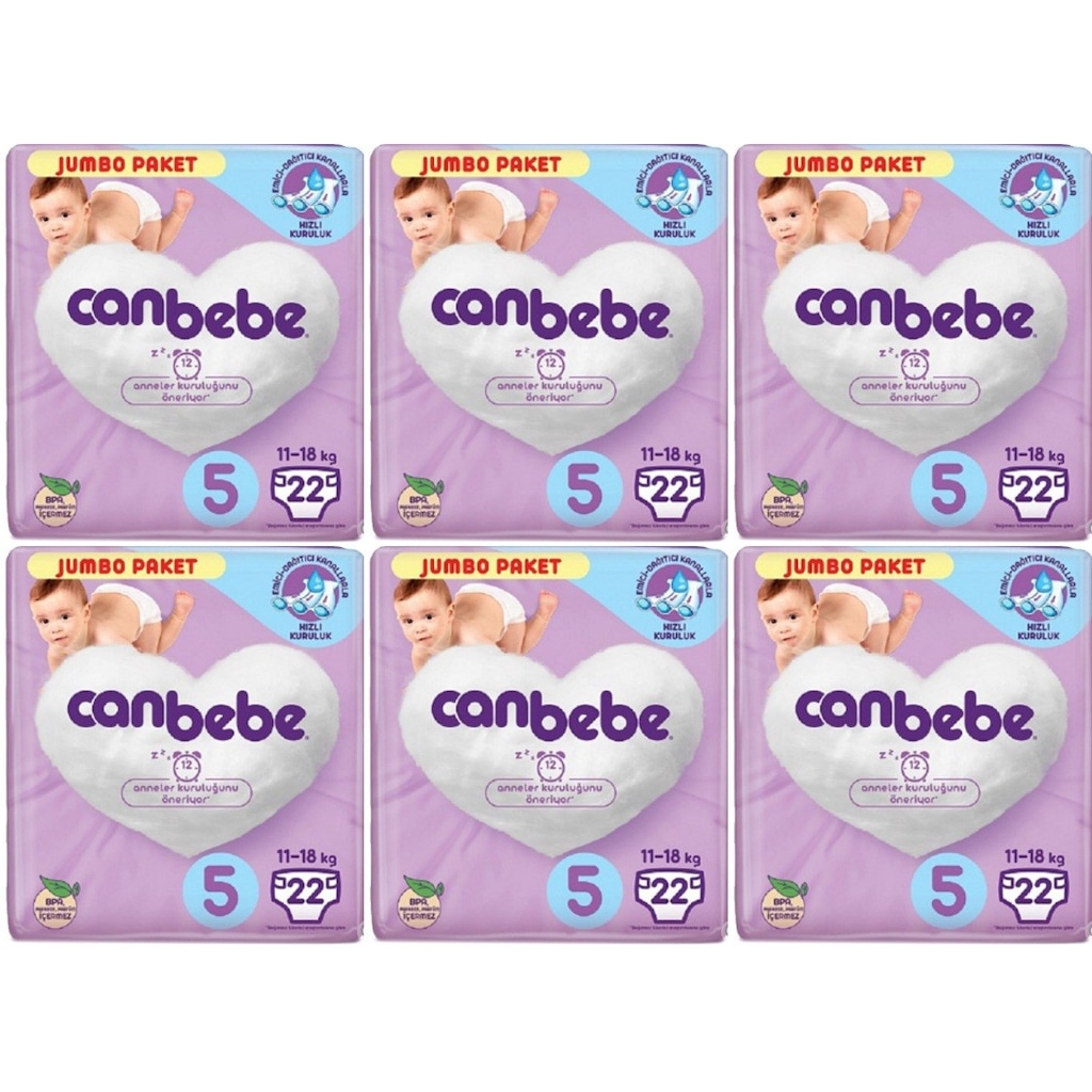 Canbebe 5 Beden Junior 120 Adet Ozel Paket Bebek Bezi Fiyatlari Ozellikleri Ve Yorumlari En Ucuzu Akakce