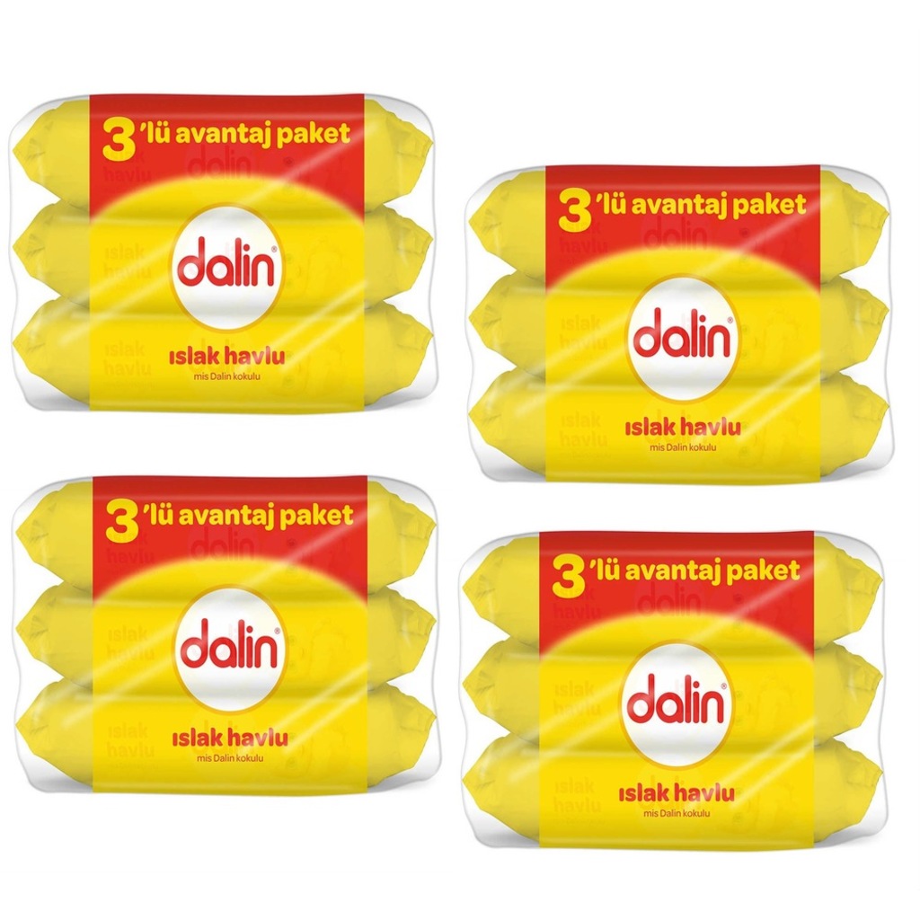 DALİN ISLAK MENDİL 56 LI 12X56 672 ADET