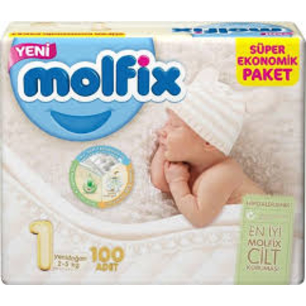 Molfix 1 No 100 Adet Yeni Dogan (25 Kg)