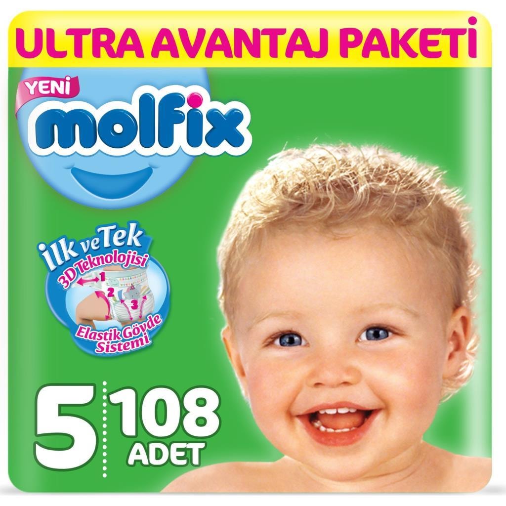 molfix 5 numara bebek bezi