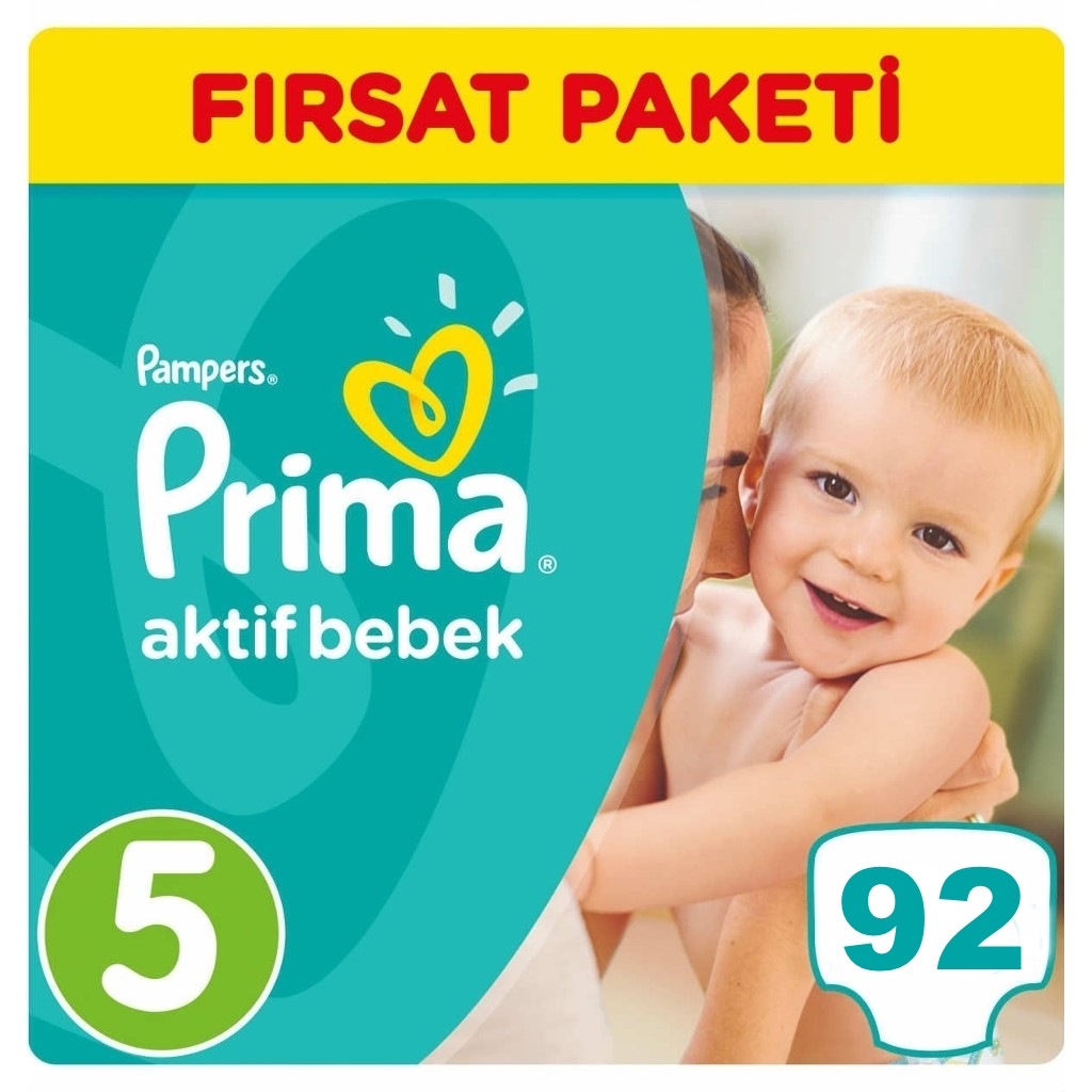 Prima Bebek Bezi No5 Beden (1116 Kg) 92 Adet Fırsat Prima Bebek Bezi No5 Beden (1116 Kg) 92 Adet Fırsat