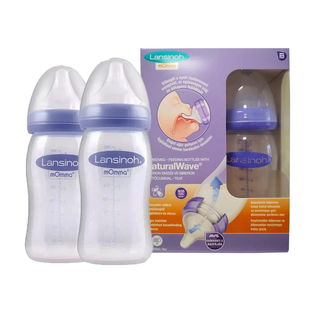 Lansinoh İkili Biberon 240 ml+240 ml