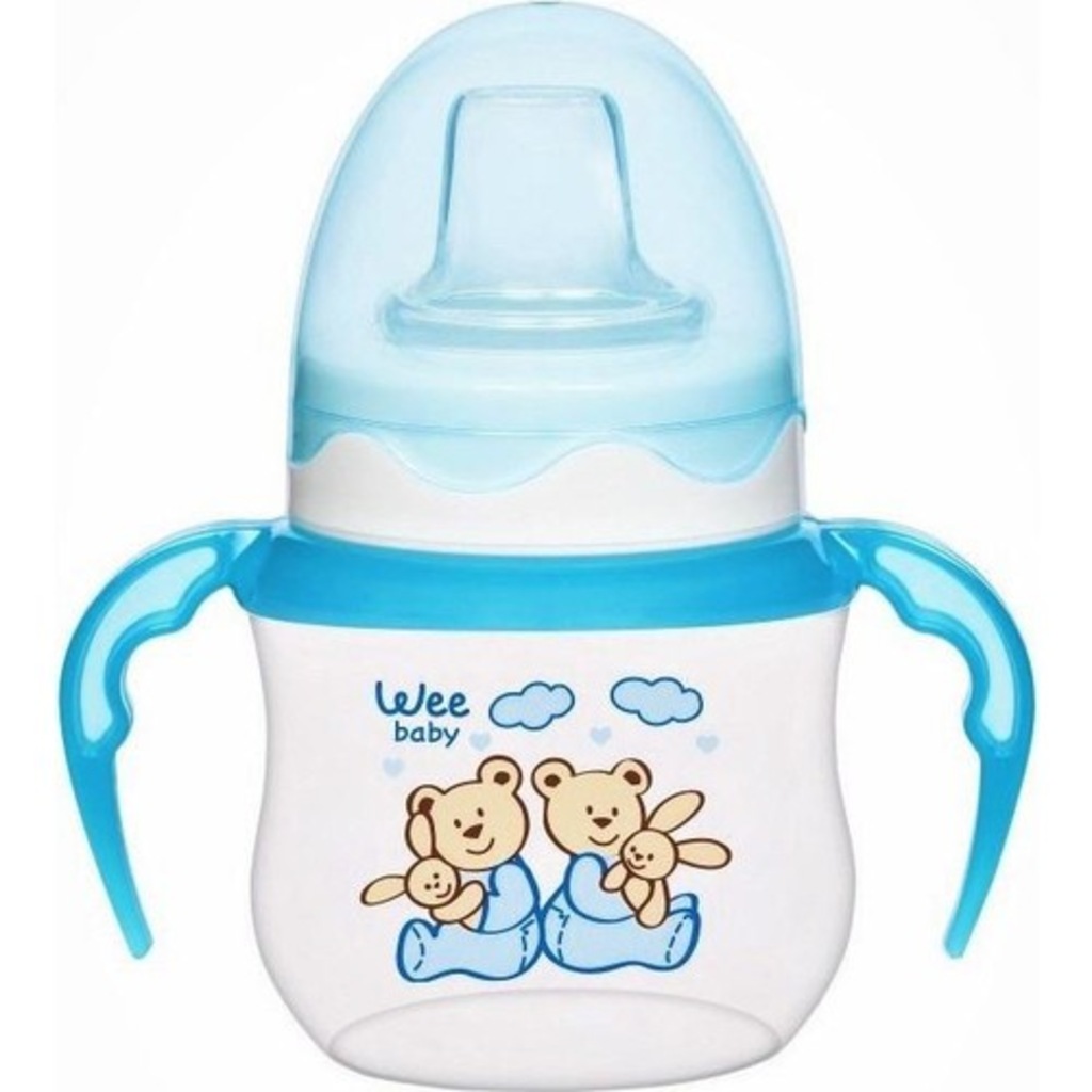 Wee Baby Damla Akıtmaz 753 Kulplu Suluk Alıştırma Bardağı Wee Baby Damla Akıtmaz 753 Kulplu Suluk Alıştırma Bardağı
