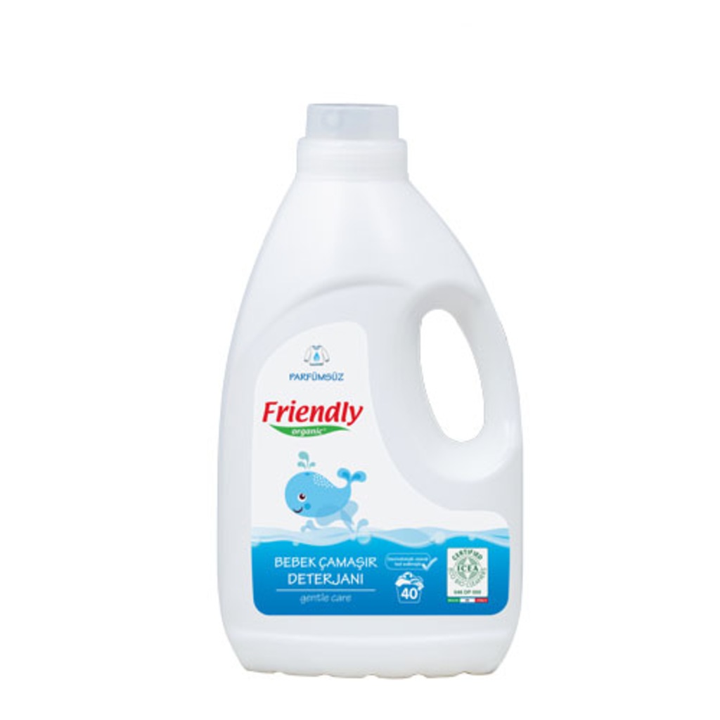 Friendly Organic Bebek Çamaşır Deterjanı Parfümsüz 1900 ml Fiyatları ve