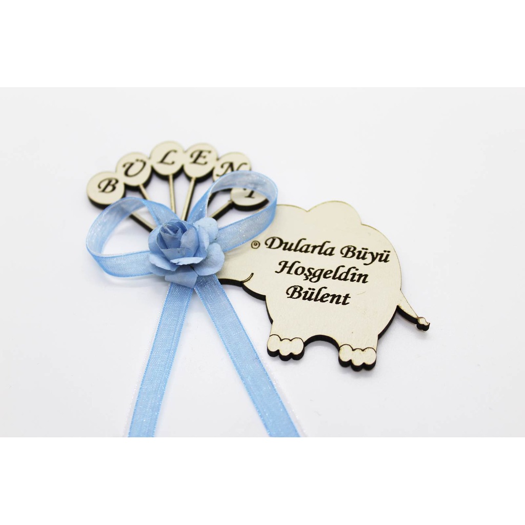 Bebek Balonlu Fil İsimli Kız Erkek Bebek Şekeri Bebek Balonlu Fil İsimli Kız Erkek Bebek Şekeri