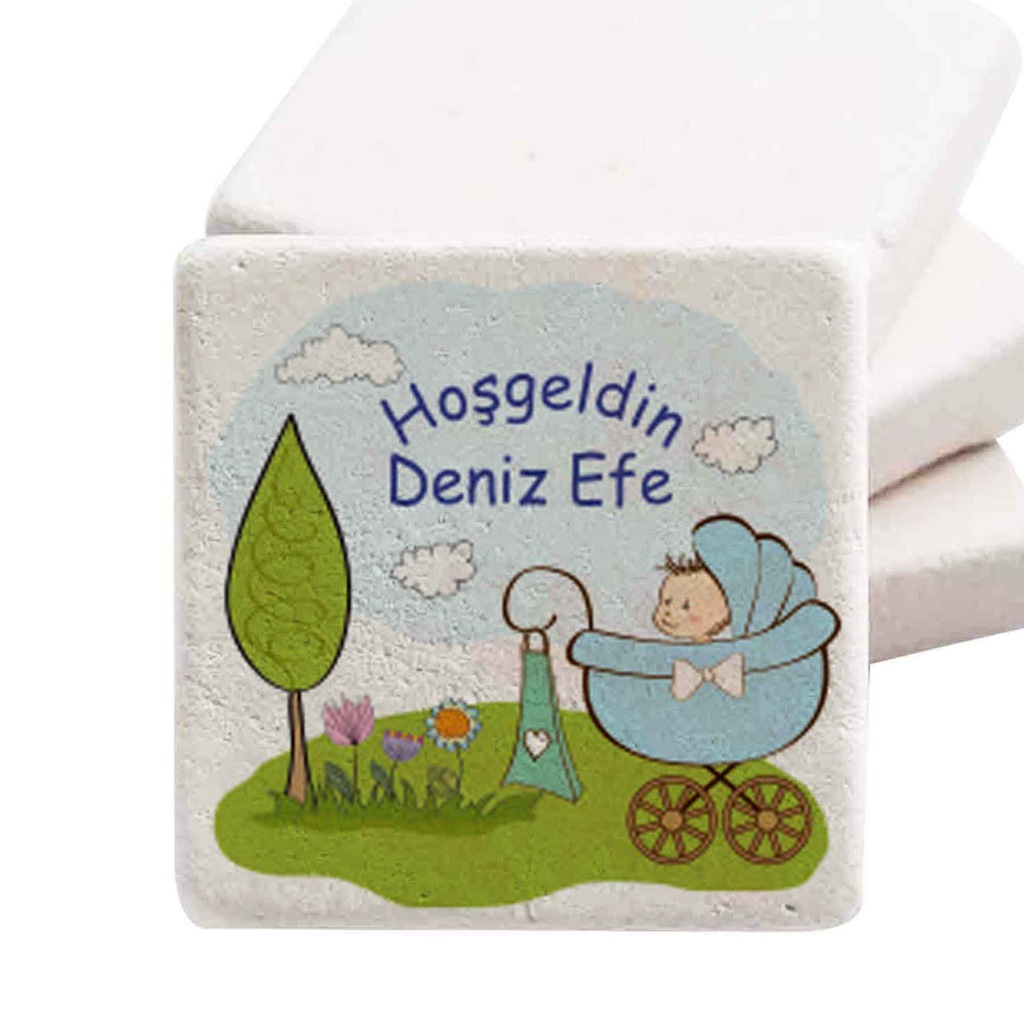 Doğal Taş Bebek Şekeri Bebek Mevlüt Hediyelik Doğum