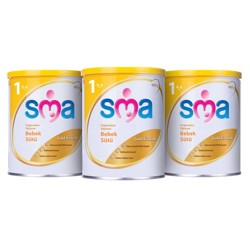 Sma 1 Biberon Maması 900 Gr 3�lü Ekoset 900 Gr X3