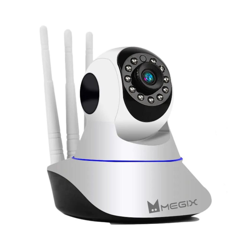 Megix HD 360 Gece Görüşlü Wifi Bebek Güvenlik İp Kamera YooSee