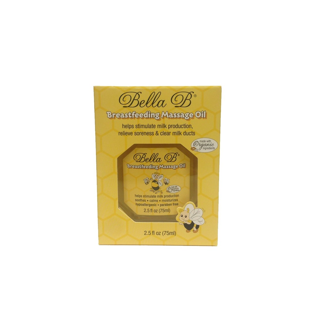 Bella B Breastfeeding Massage Oil 75ml