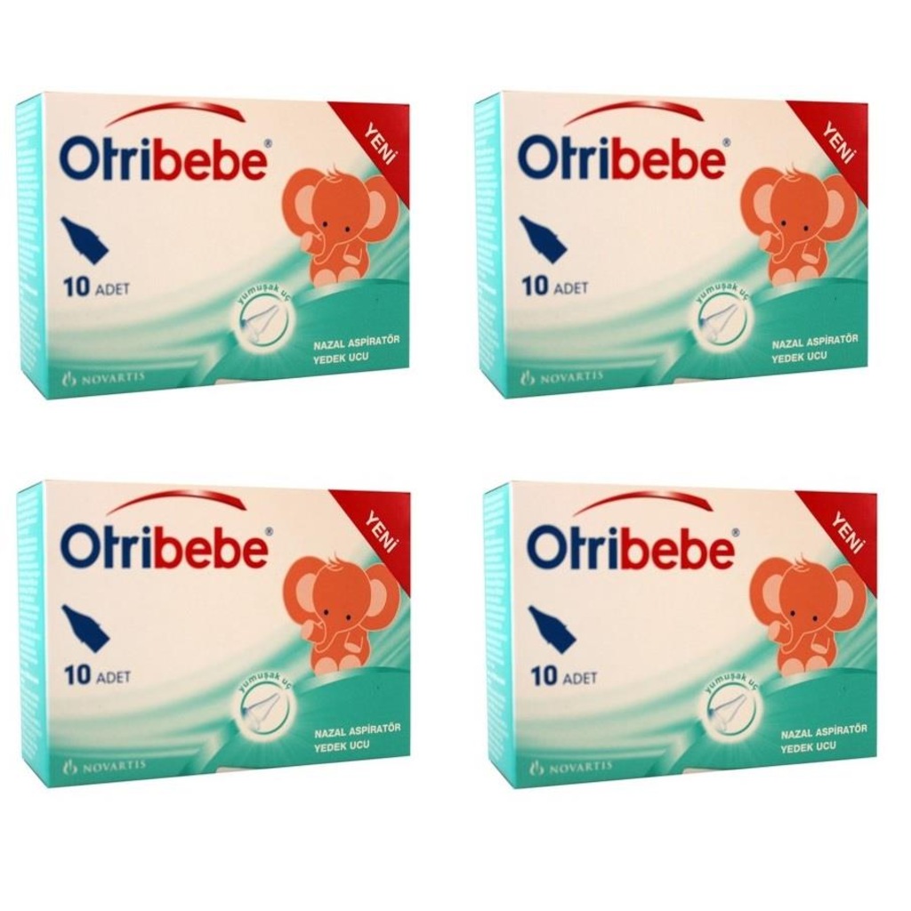 OtriBebe Nazal Aspiratör Yedek Uç 4 Kutu 40 Adet SKT: 08/2022