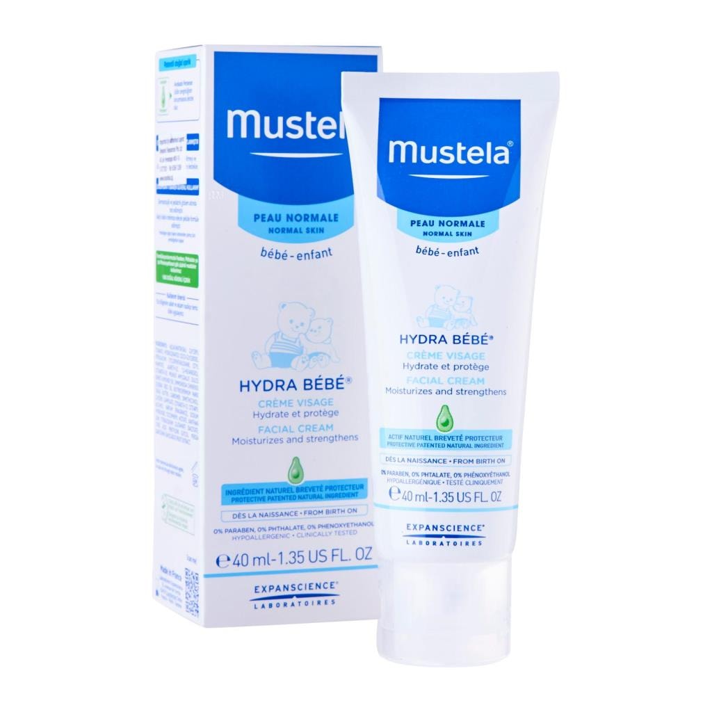 Mustela Hydra Bebe Face Cream 40 Ml (yüz Kremi)