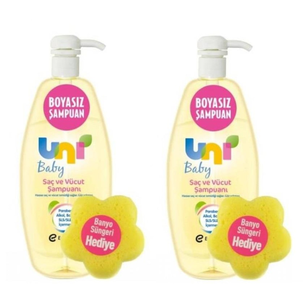 Uni Baby Şampuan 750ml 2 Adet