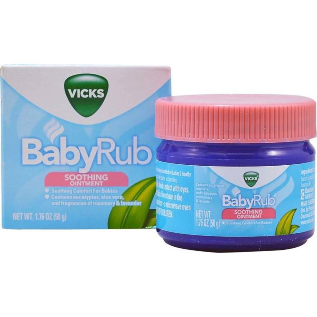 Vicks Baby Rub 50gr Skt12/2019