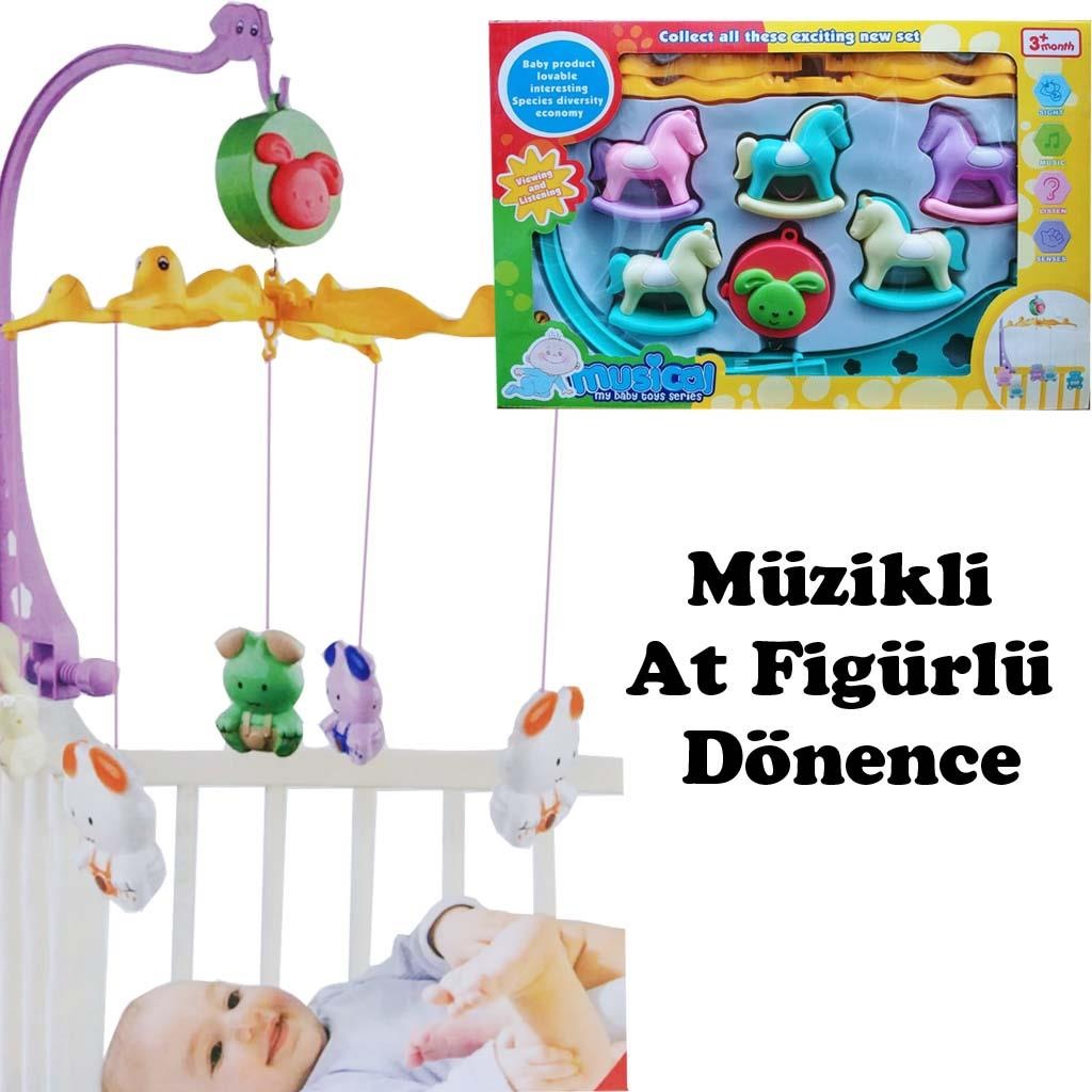 Bebek Dönence Müzikli Dönence At Figürlü Beşik Dönencesi Fiyatları ve