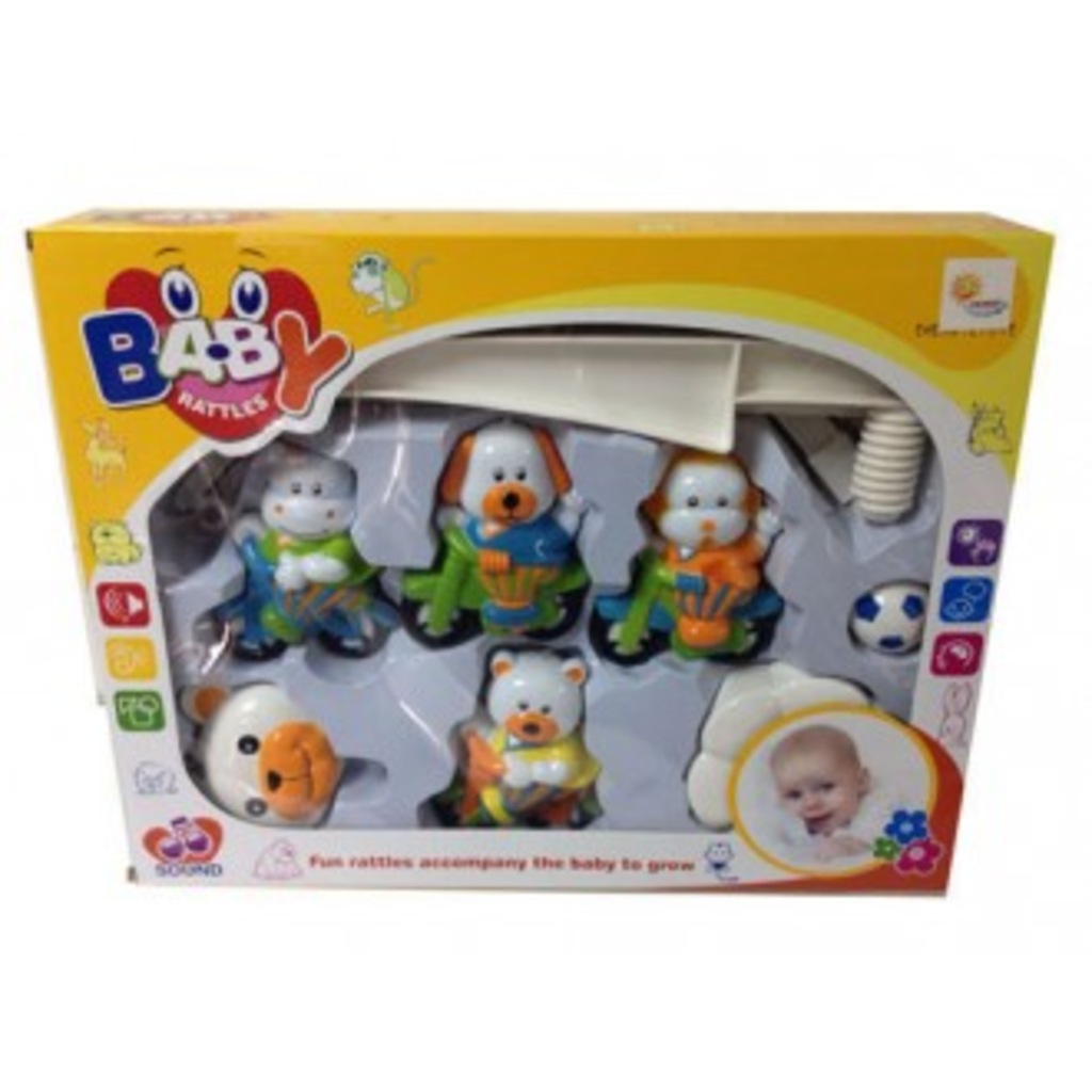 Duman Kurmalı Çıngıraklı Mobilya Beşik Dönence Oyuncak