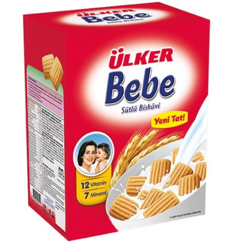 Ülker Bebe Sütlü Bebek Bisküvisi 4x200 Gr Fiyatları ve Özellikleri