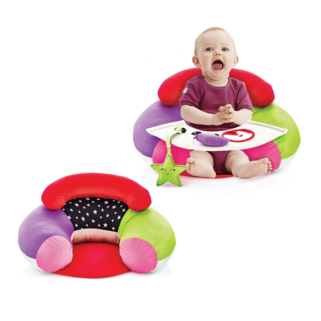 Babyjem Oyuncaklı Oturma Minderi ART-486 Karışık Renkli
