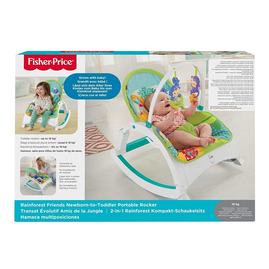 Fisher Price Portatif Anakucağı Ve Sallanan Sandalye Cmr10