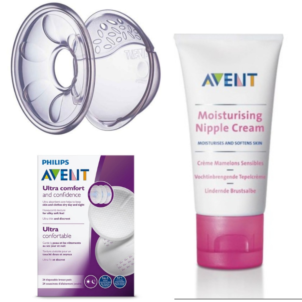 Philips Avent Göğüs Kremi + 24'lü Göğüs Pedi + 2'li Göğüs Kalkanı