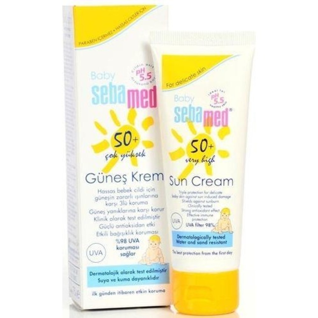 Sebamed Sun 50 SPF Bebek Güneş Kremi 75 Ml Fiyatları ve Özellikleri