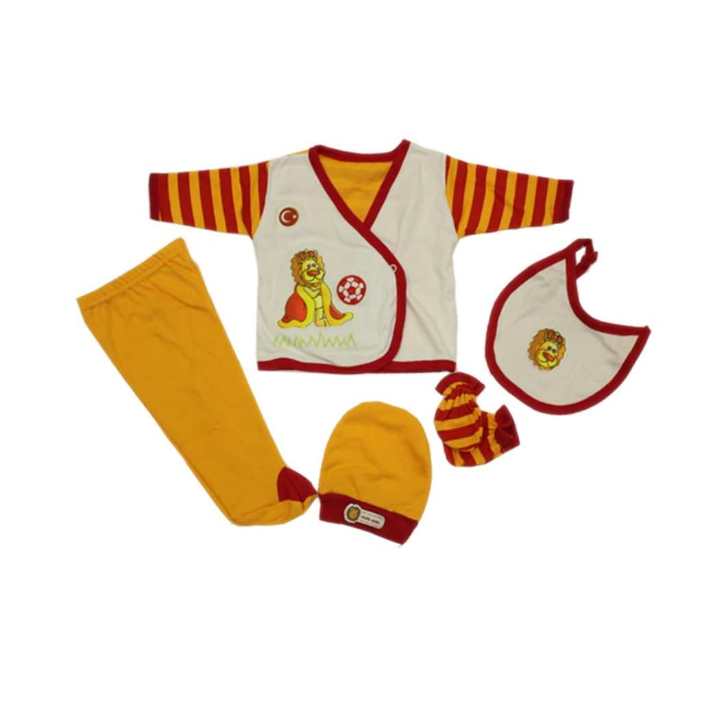 Erkek Bebek Galatasaray 5 Li Hastane Çıkışı/ Hastane