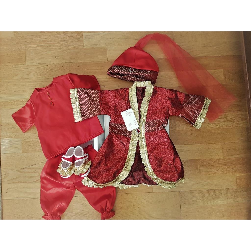 KIZ BEBEK MEVLÜT TAKIMI HÜRREM SULTAN KINA ELBİSESİ, 06