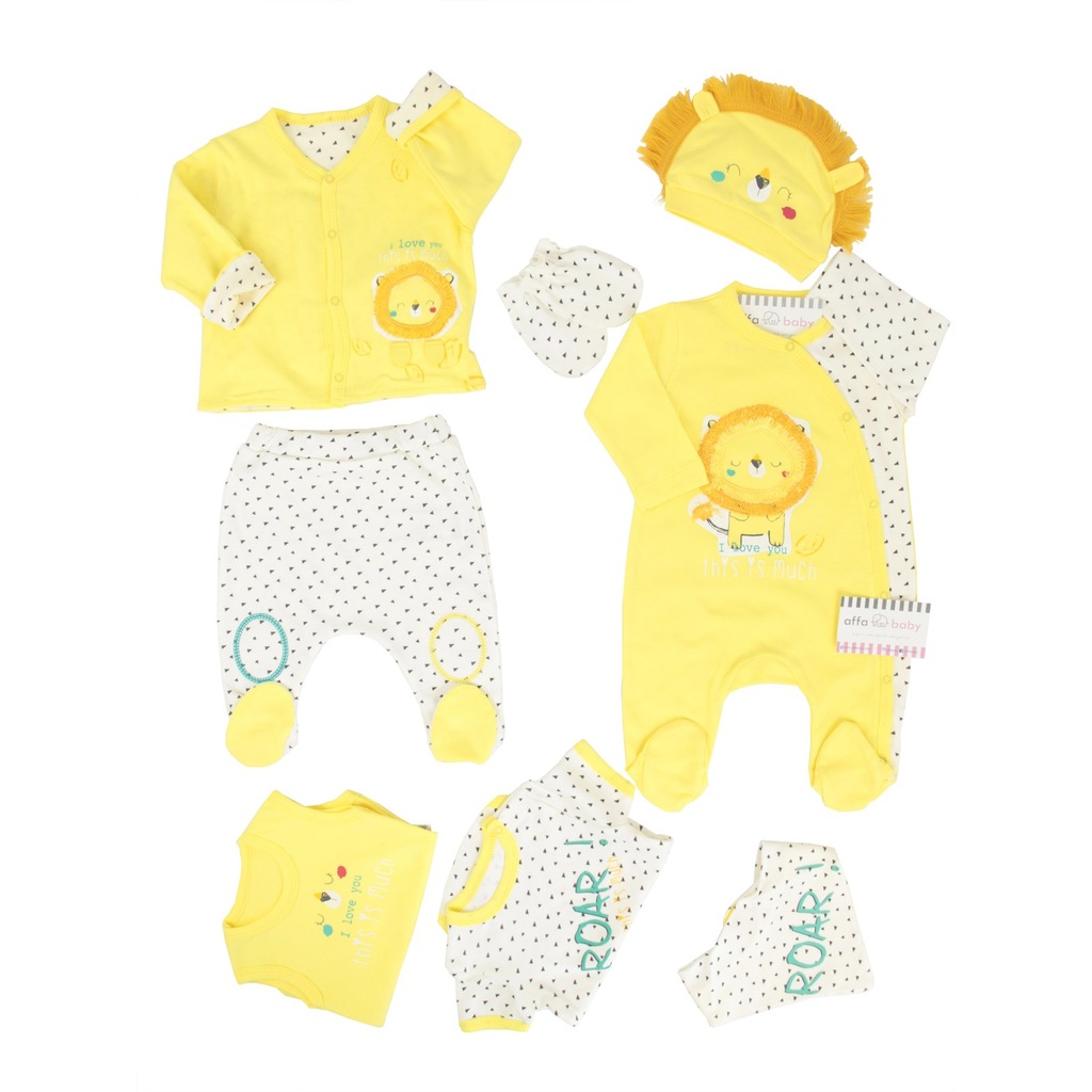 Uykucu Aslanlı Erkek Bebek 8li Hastane Çıkışı Fiyatları ve