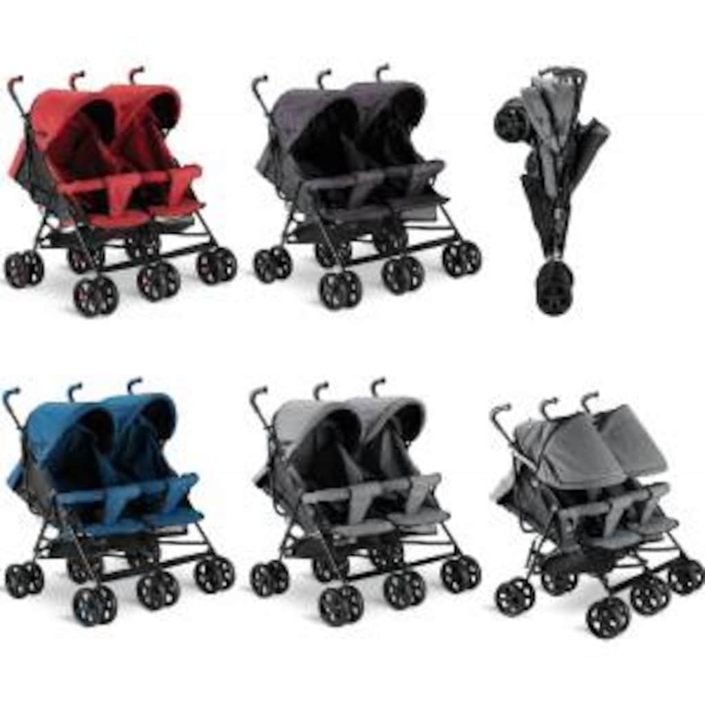 Babyhop 610 Baston İkiz Bebek Arabası