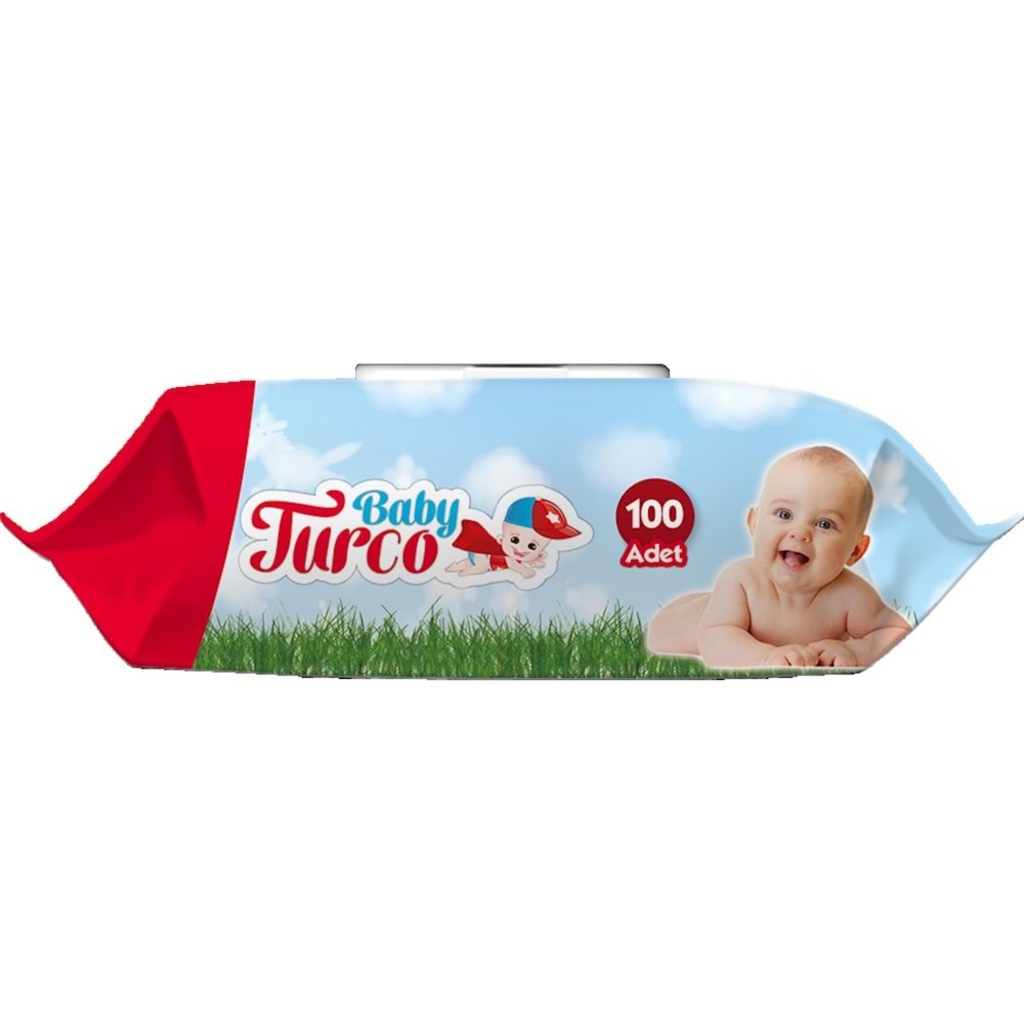 Baby Turco Islak Bebek Havlusu ( Islak Mendil ) 100�lü