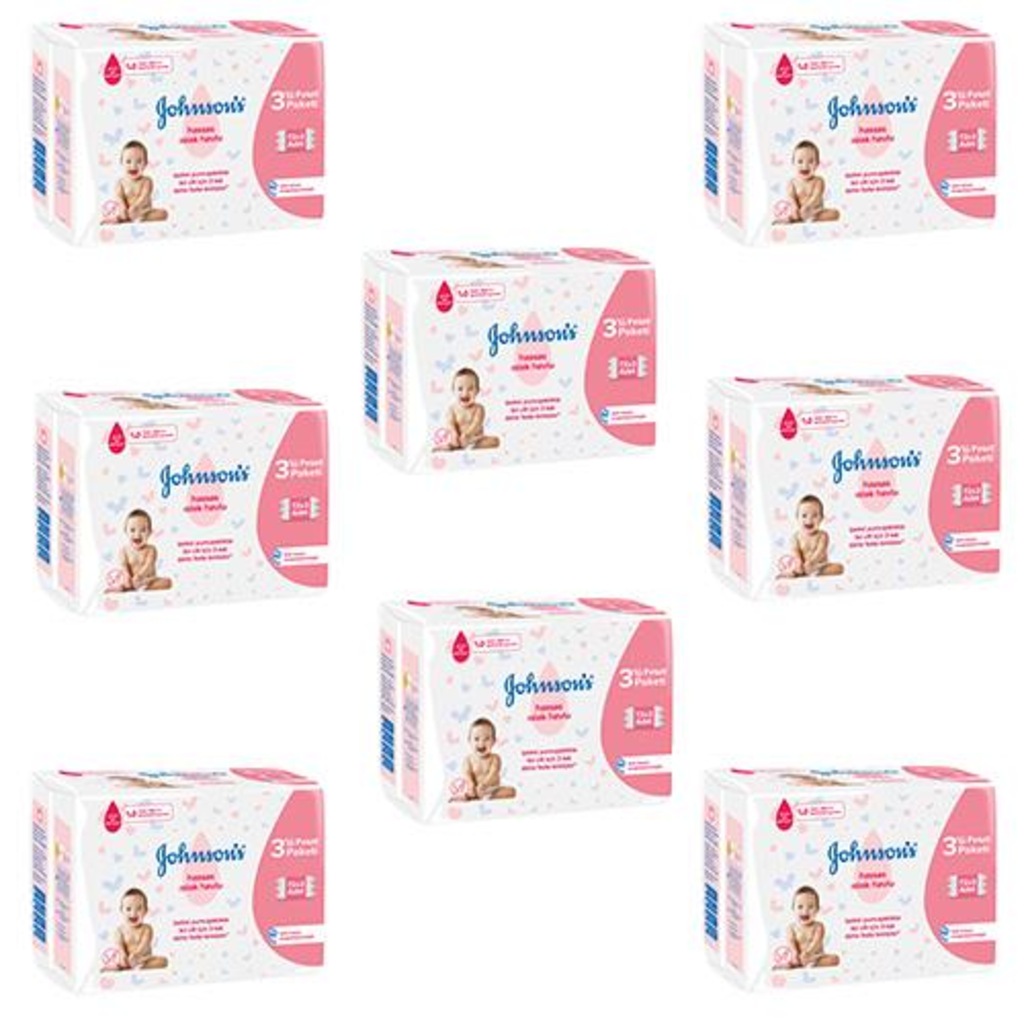 Johnson's Baby Hassas Islak Havlu 72’li x 24 Adet (1728 Yaprak)