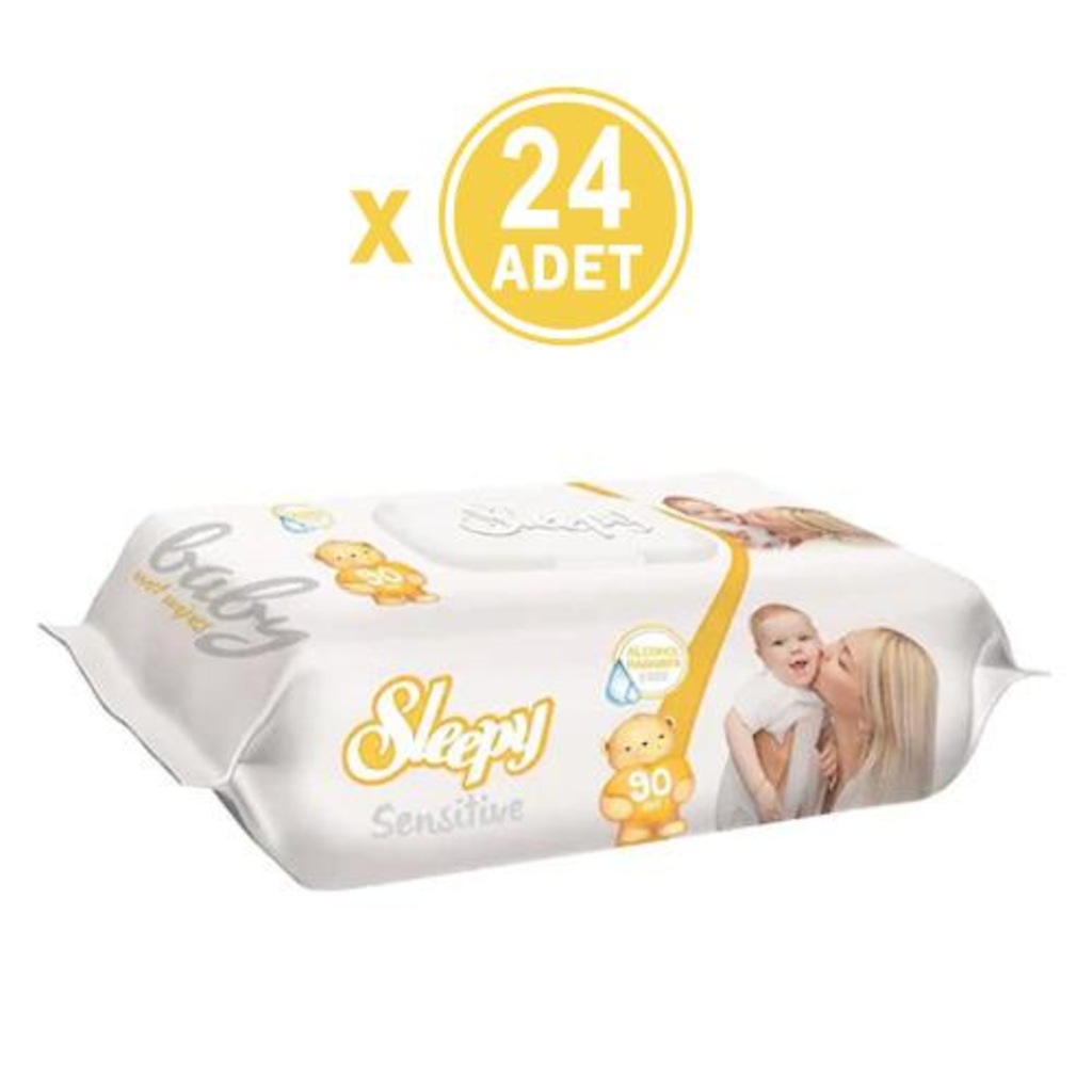 Sleepy Islak Havlu Sensitive 90x24 Adet:2160 Yapra