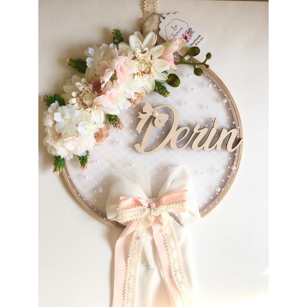 Bebek Odası Kapı Süsü (İsme Özel Tasarım Ahşap ) Fiyatları