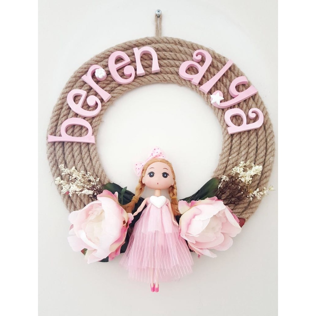 Kız Bebek Kapı Süsü