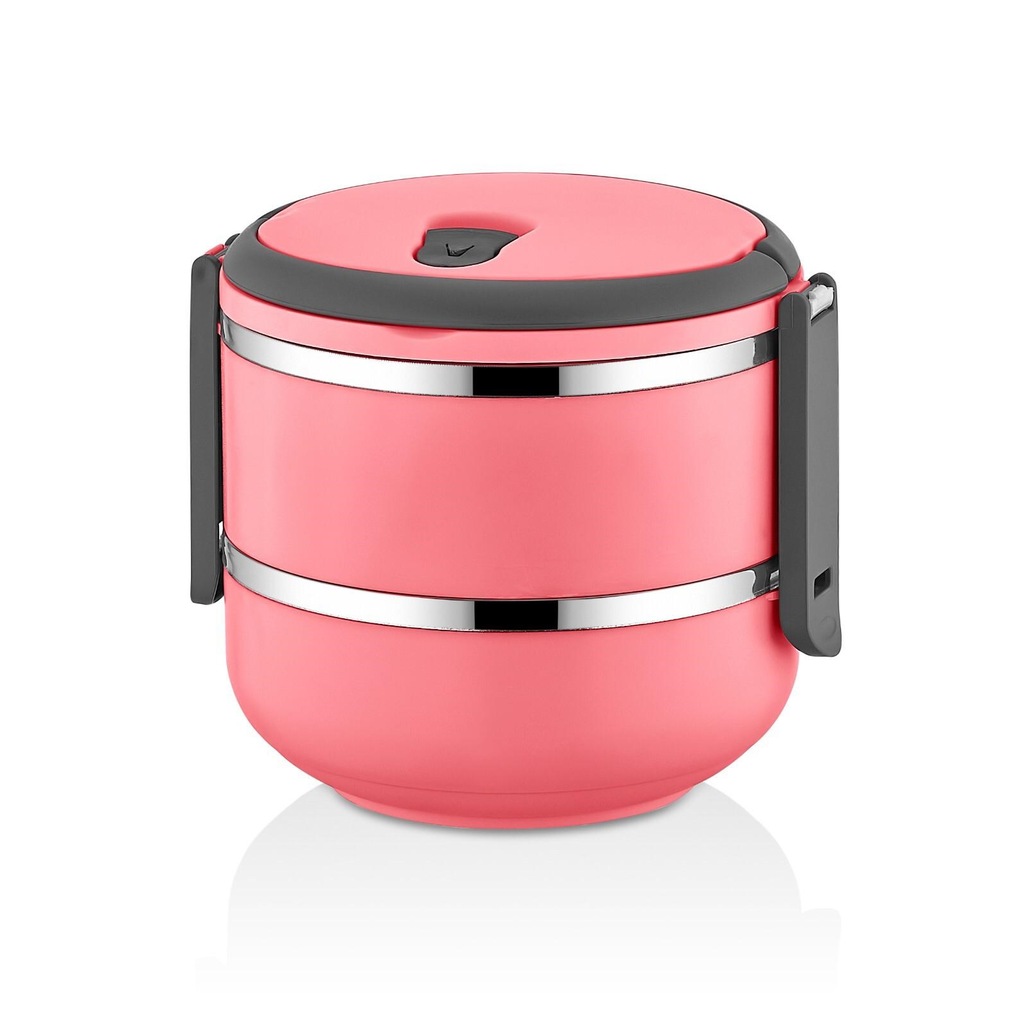 Yemek Termosu Sefer Tası Saklama Kabı 1,5 Lt Pembe