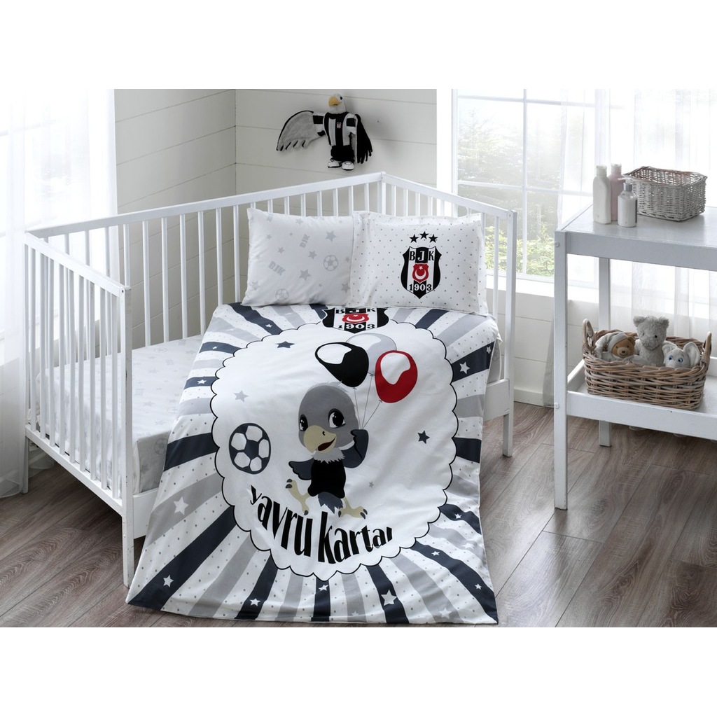 TAÇ LİSANSLI BEŞİKTAŞ BALOON BABY BEBEK NEVRESİM TAKIMI Fiyatları ve