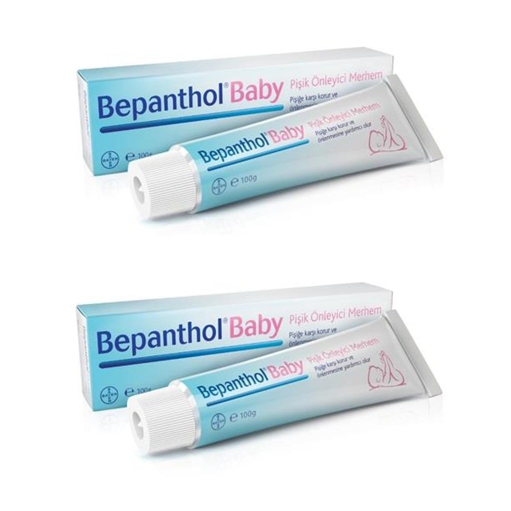 Bepanthol Baby Pişik Kremi 100gr 2 Adet Skt10/2019