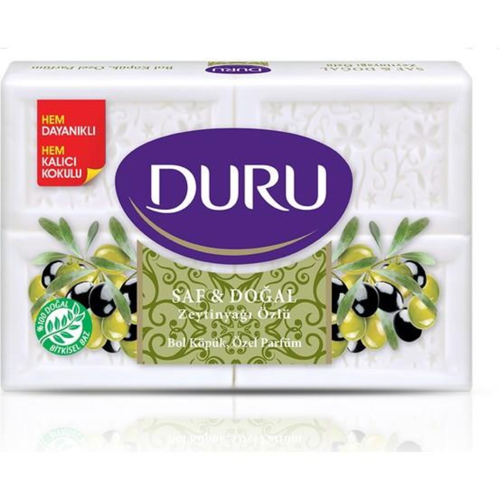 Duru Kalıp Sabun Zeytinyağı Özlü 4x150gr