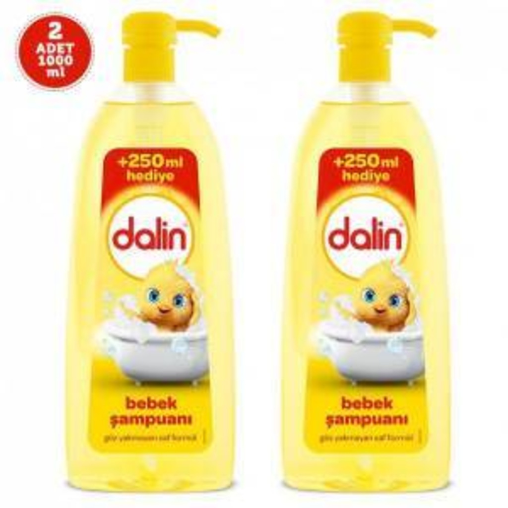 Dalin Bebek Şampuan 1000ml +1000ml 2 Adet