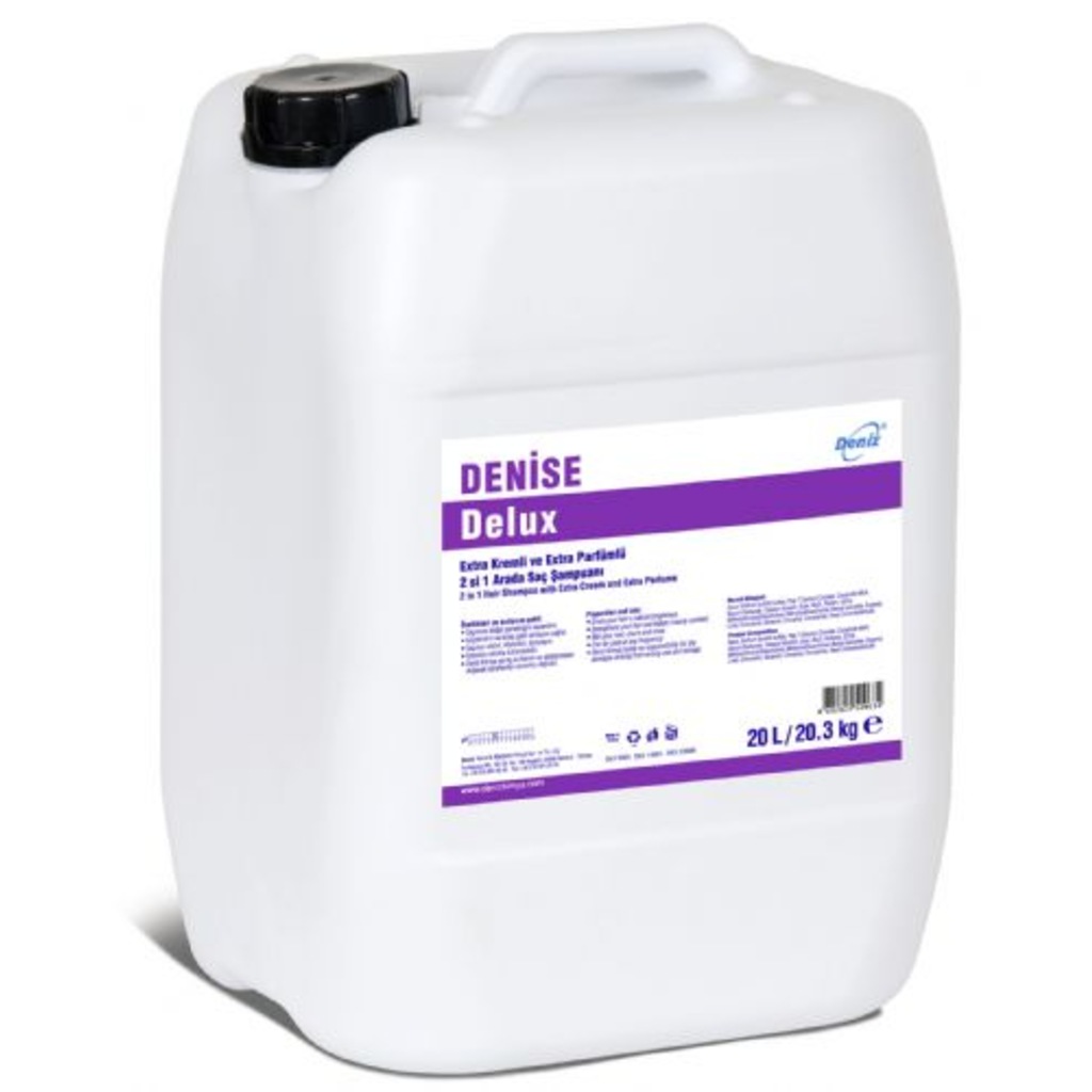 DENİSE DELÜX Extra Kremli ve Parfümlü 2'si 1 Arada Şampuan 20 LT