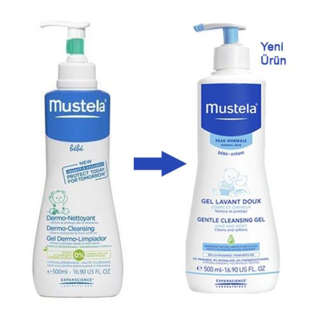 Mustela Dermo Cleansing 500 ml Bebek Şampuanı