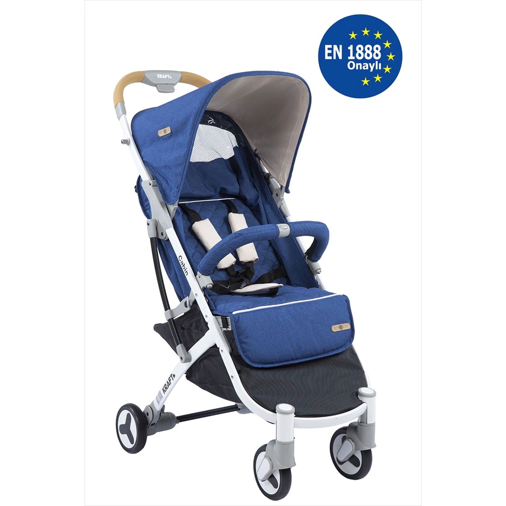 Kraft Cabin Bebek Arabası Mavi ST136