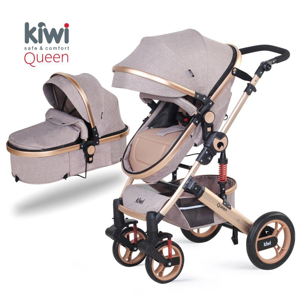 Kiwi Queen 2 İn 1 Mono Bebek Arabası+portbebe