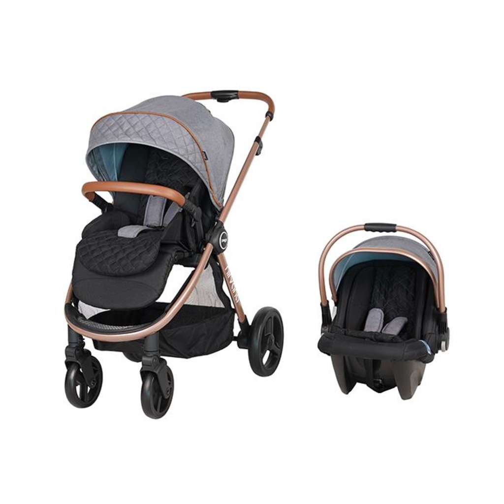 Prego Nirvana Travel Sistem Bebek Arabası Gri