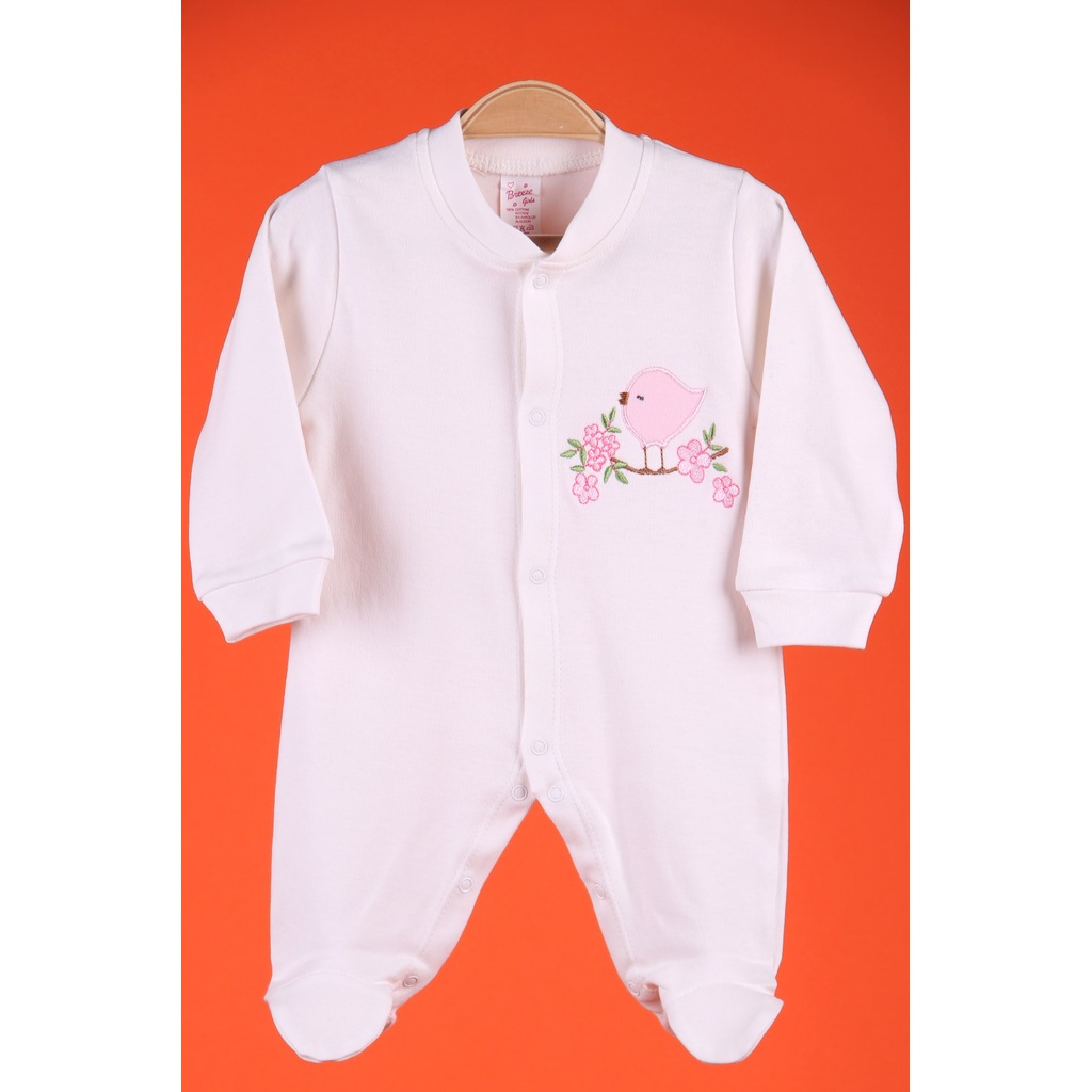 Rompers Lacivert Firfirli Yaka Detayli Kadife Kiz Bebek Fiyati