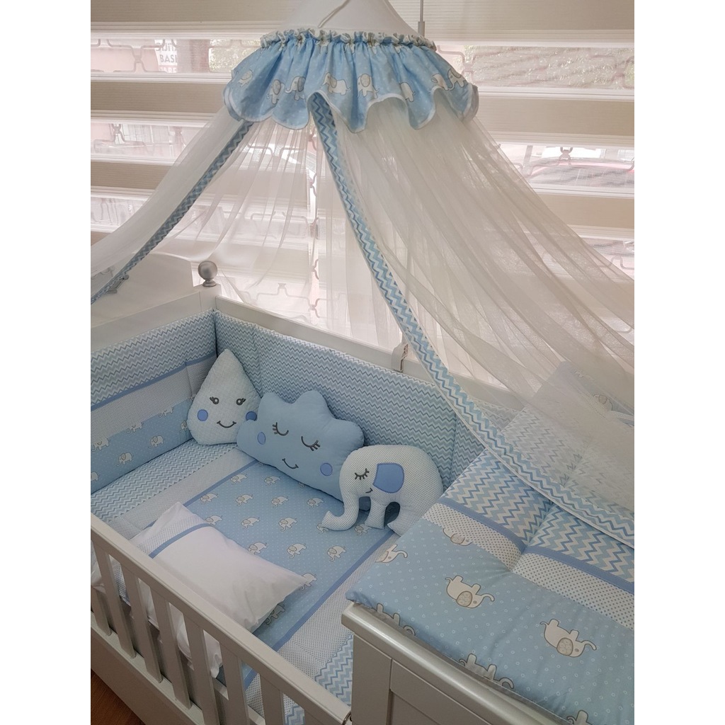ABC BABY FİLLİ UYKU SETİ MAVİ Fiyatları ve Özellikleri