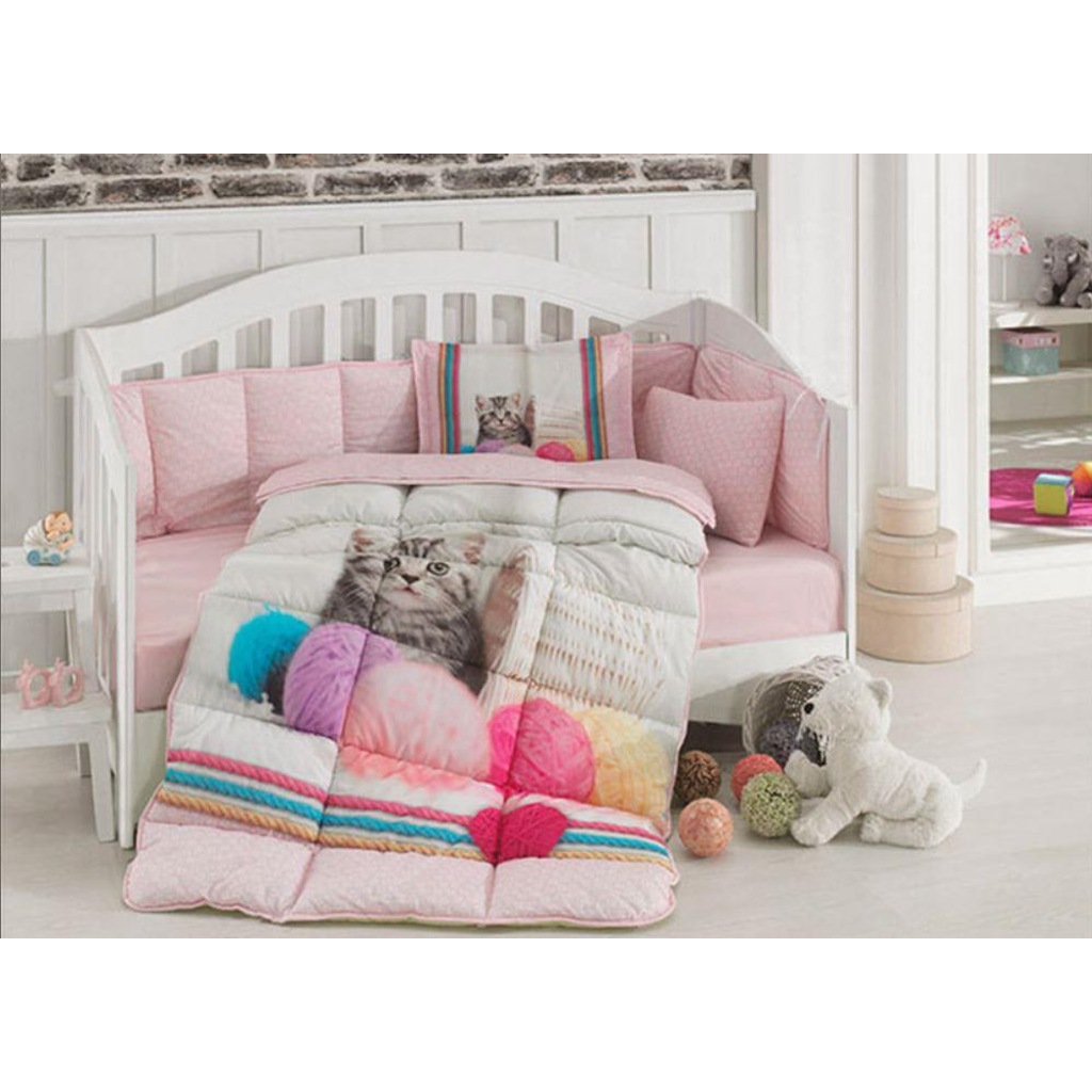 Özdilek Smoothie Pembe Kedili Bebek Uyku Seti Fiyatları ve