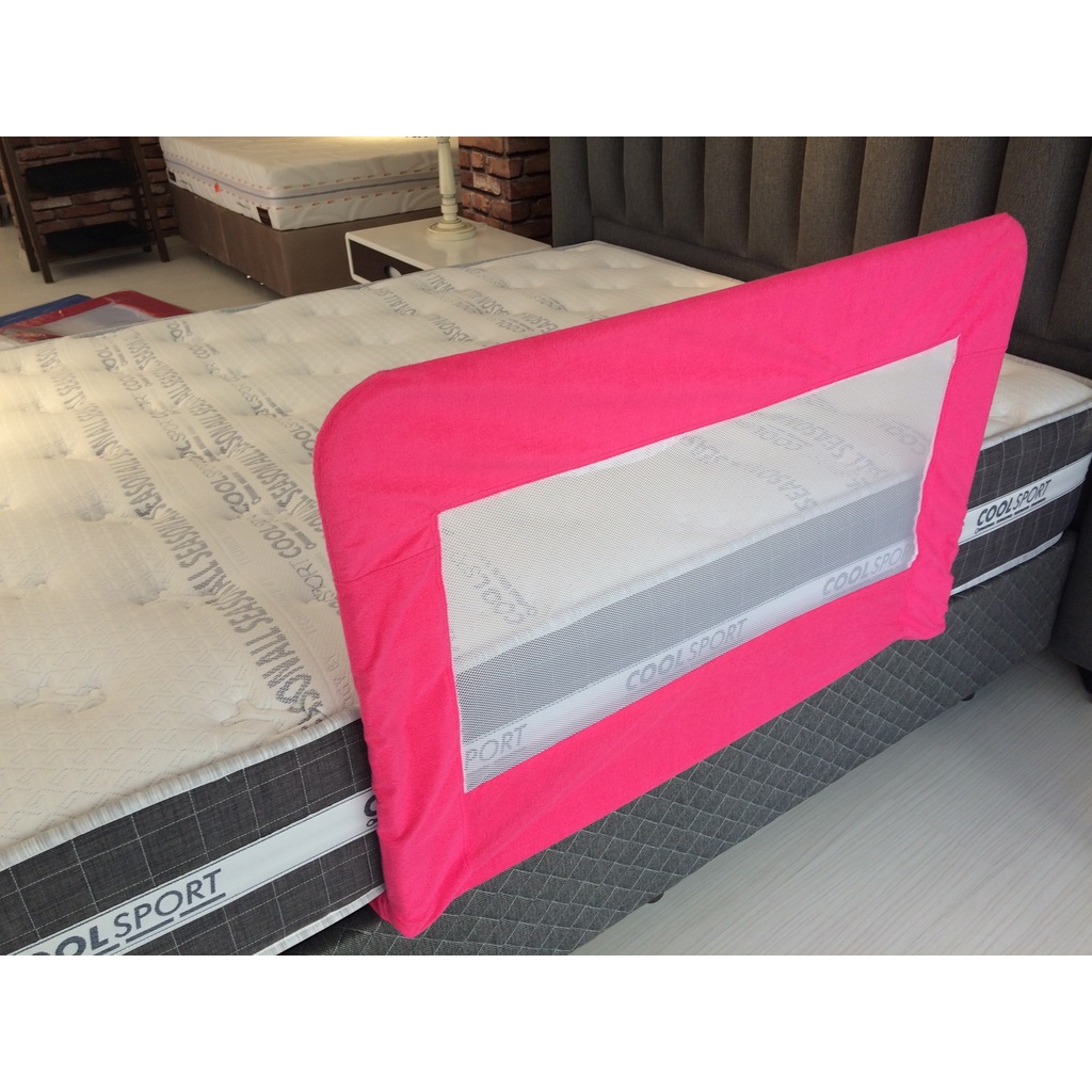 LİLABEBE BEBEK ÇOCUK YATAK KORKULUĞU PEMBE RENK