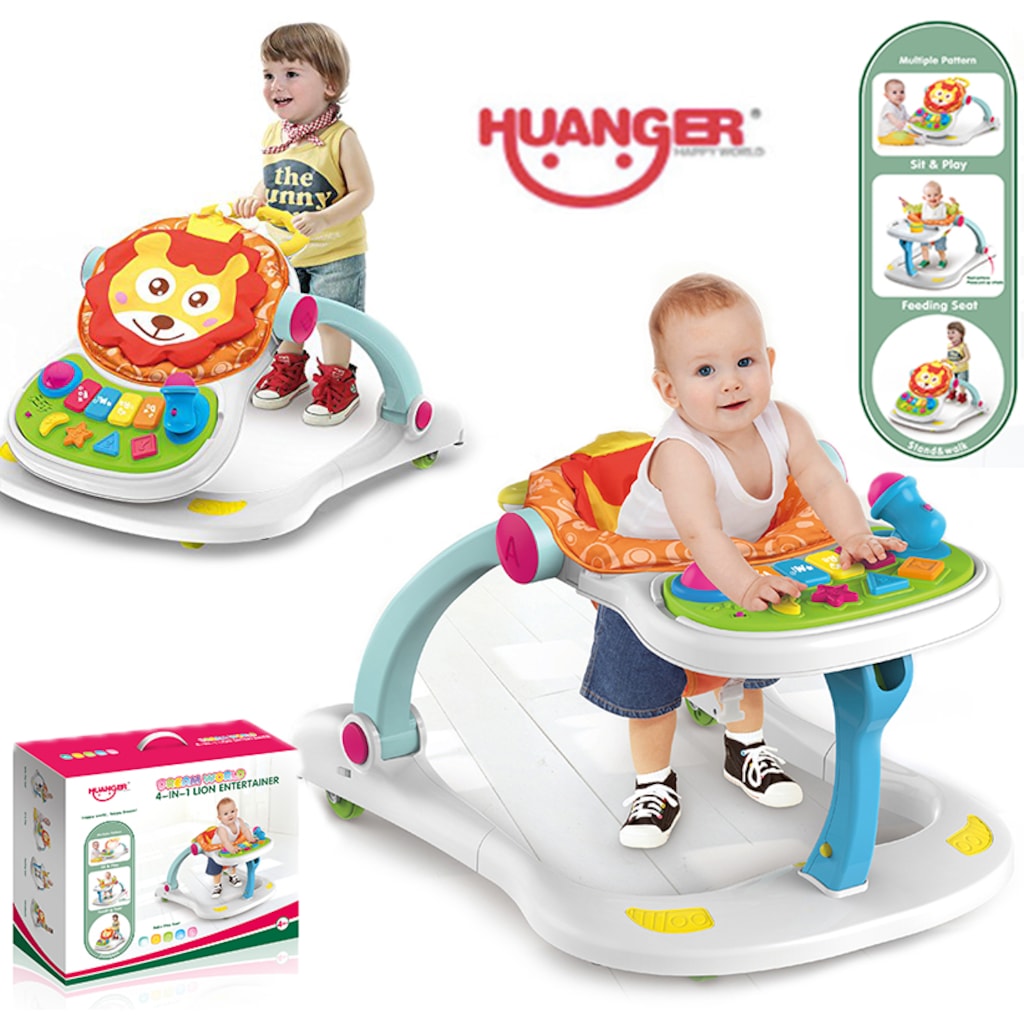 Bebek Yürüteç Huanger Yürüme Arabası Multi 4in1 Müzikli ABD Fiyatları