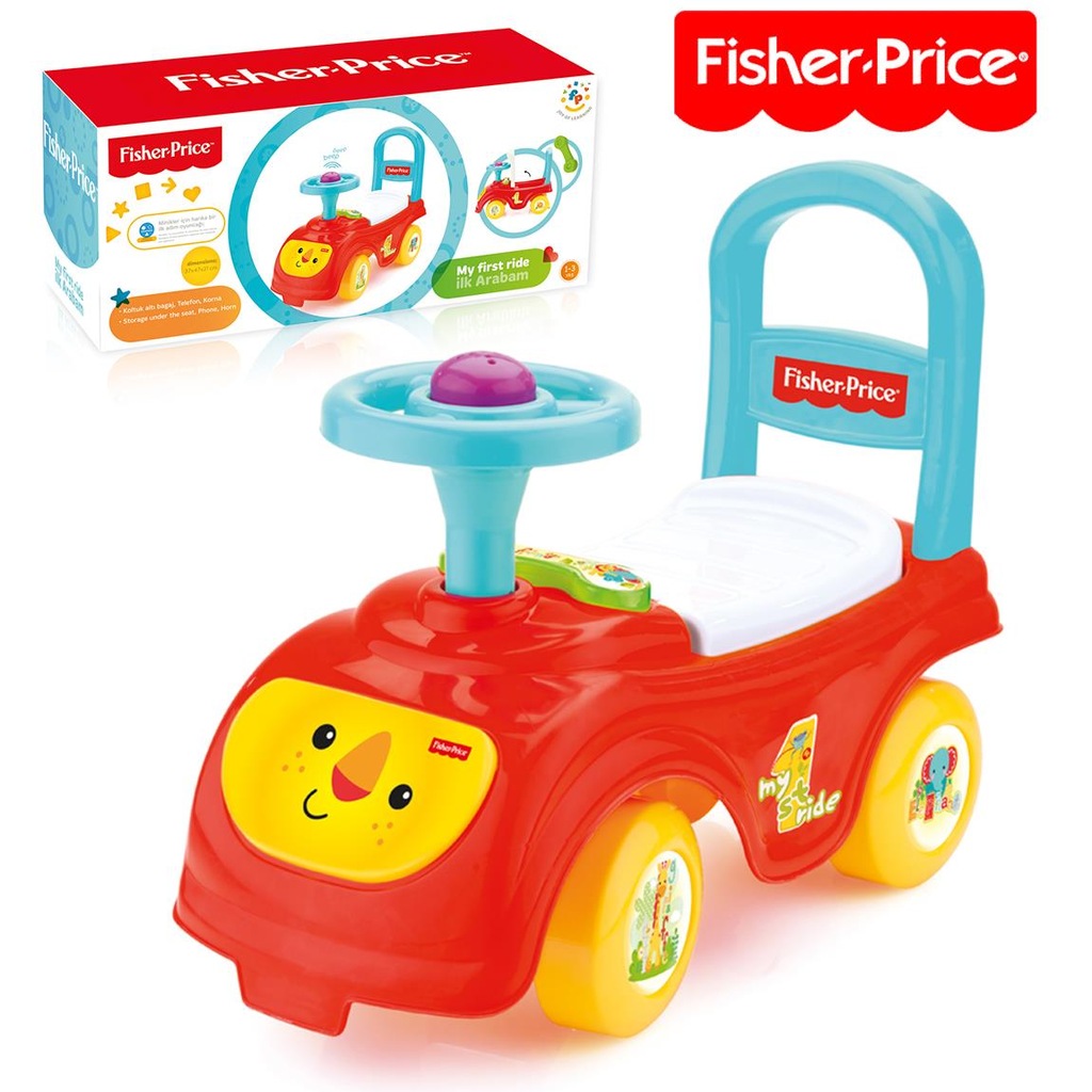 Fisher Price İlk Arabam Oyuncak Çocuk Yürüteç